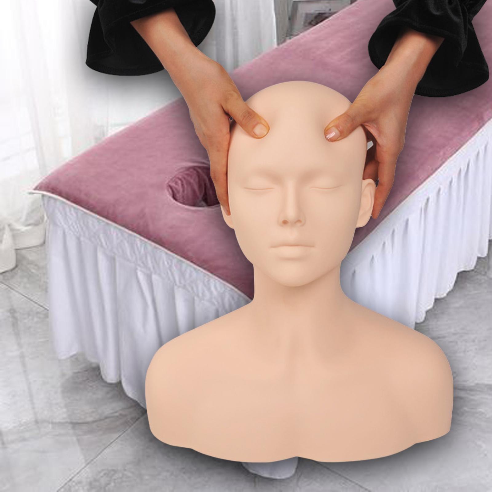 Beauty Makeup Training - Training Head Mannequin Professional Face Head