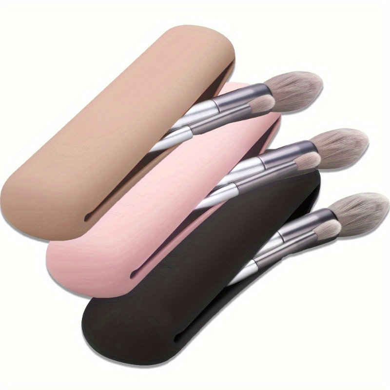 Makeup Beauty Ro - Travel Makeup Brush Holder,Silicon Trendy And