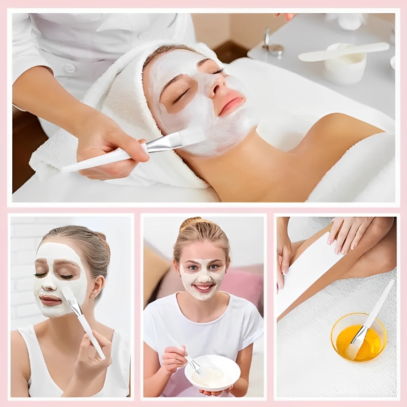12pcs/set Facial Mask Brushes  - Makeup Beauty Ro ulasan dan harga
