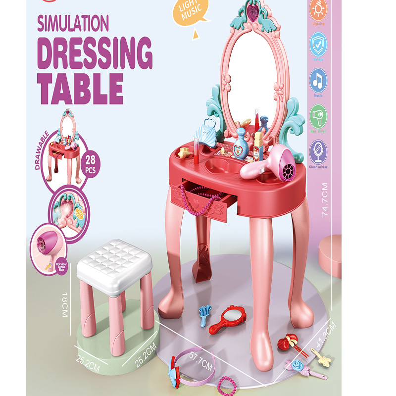 New Pretend Play Makeup Table  - Beauty Makeup For Kids ulasan dan harga