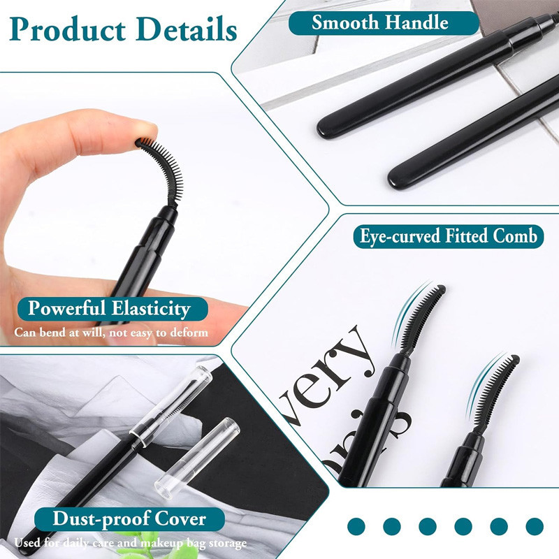 Silicone Eyelash Brush Eyebrow - Beauty Makeup Background ulasan dan harga