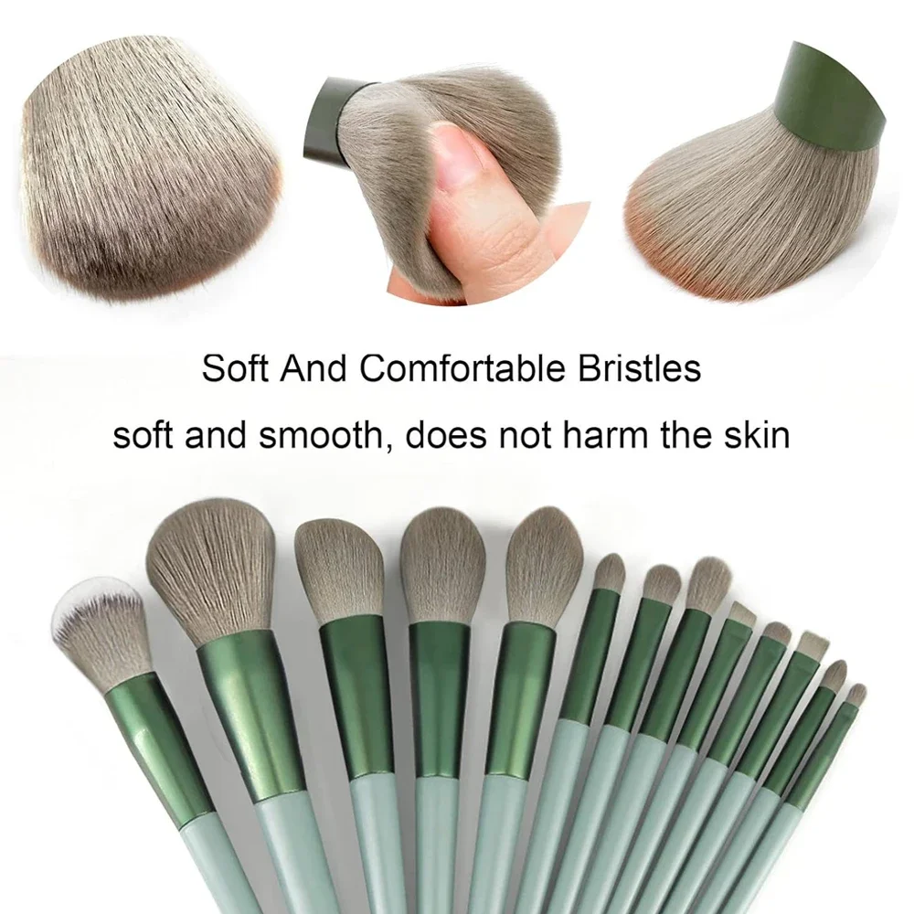 13Pcs Makeup Brush Brushes Set - Beauty Makeup Kit Box ulasan dan harga