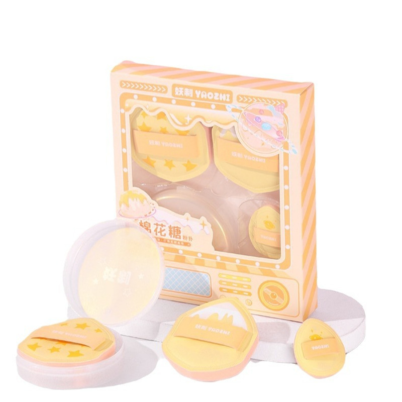 YAOZHI 3PCS Makeup Blending Pu - Beauty Makeup Tool Collection ulasan dan harga