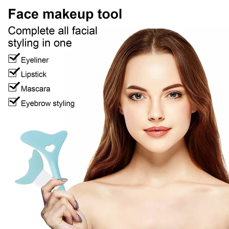 Silicone Eyeliner Makeup Stenc - Beauty Makeup Drawing ulasan dan harga