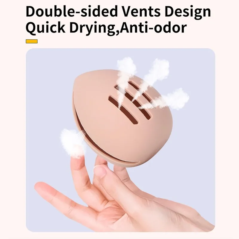 Silicone Beauty Egg Breathable - Beauty Makeup Sponge ulasan dan harga