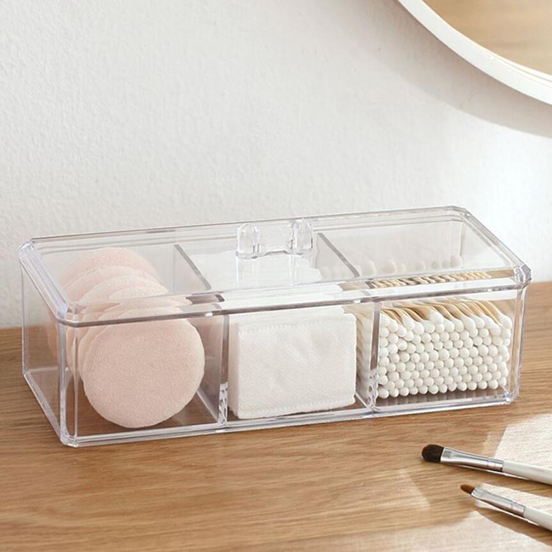 Transparent Cosmetic Storage B - Beauty Makeup Tool Collection ulasan dan harga