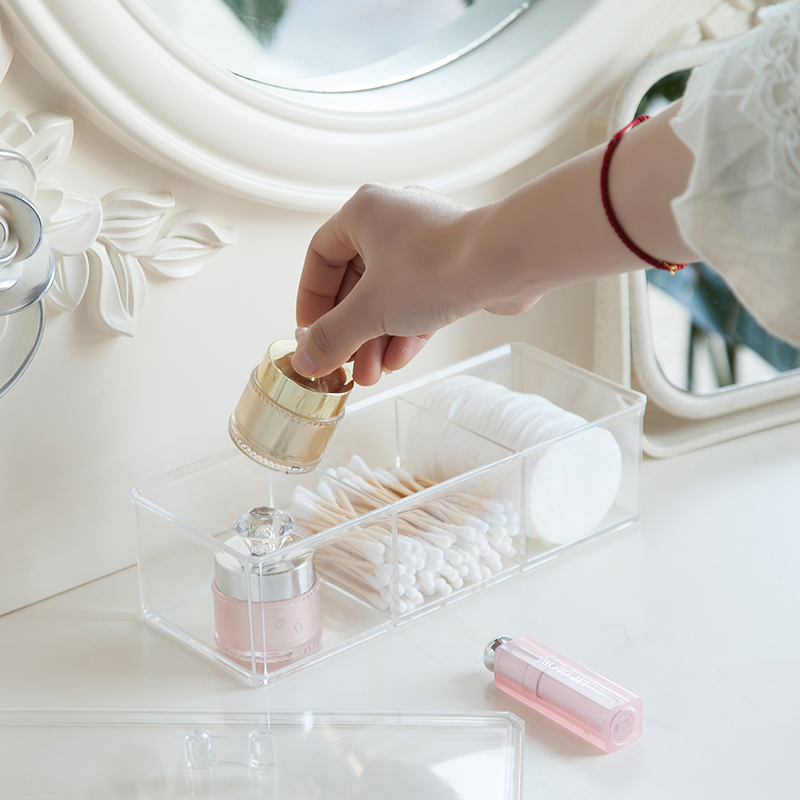 Transparent Cosmetic Storage B - Beauty Makeup Tool Collection ulasan dan harga