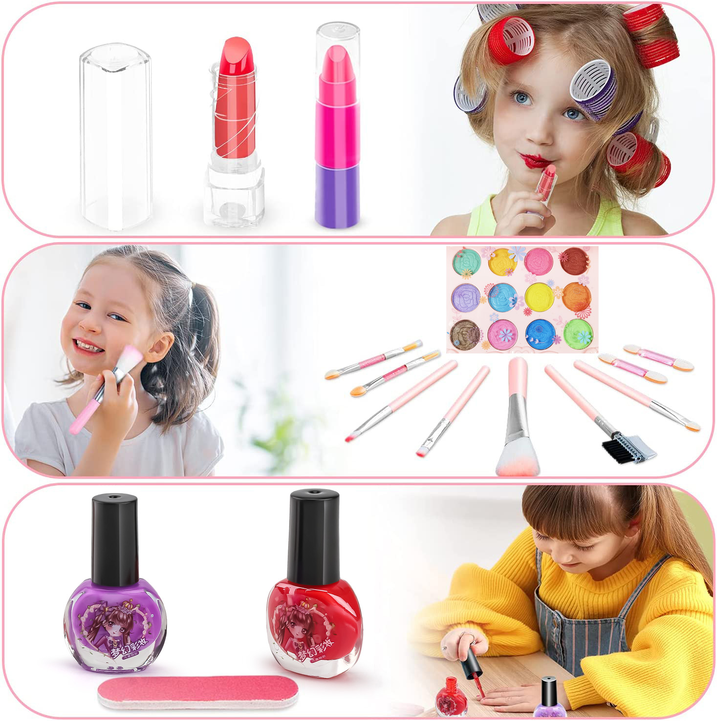 Kids Makeup Toy Kit for Girls, - Beauty Makeup Girl ulasan dan harga