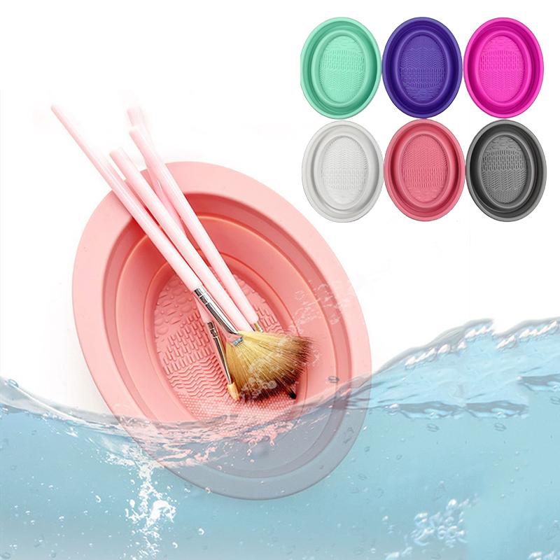 Soft Silicone Makeup Brush Cle - Beauty Makeup Sponge ulasan dan harga