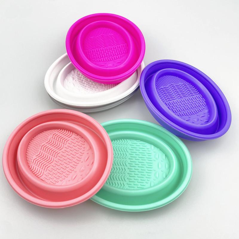 Soft Silicone Makeup Brush Cle - Beauty Makeup Sponge ulasan dan harga