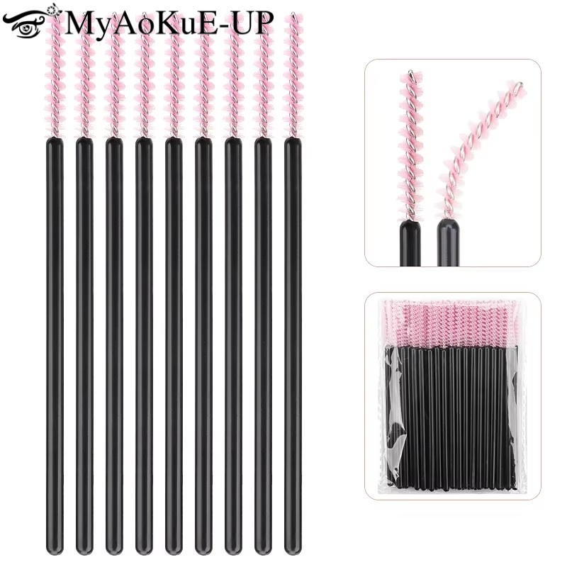 50Pcs Disposable Eyelash Makeu - Beauty Makeup Background ulasan dan harga