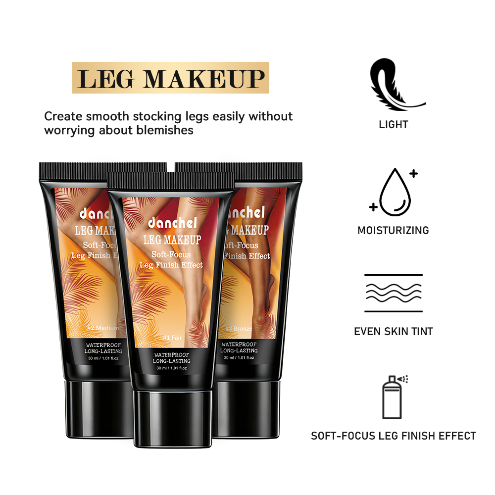 Leg Makeup Body Foundation Set - Body Shimmer Lotion ulasan dan harga
