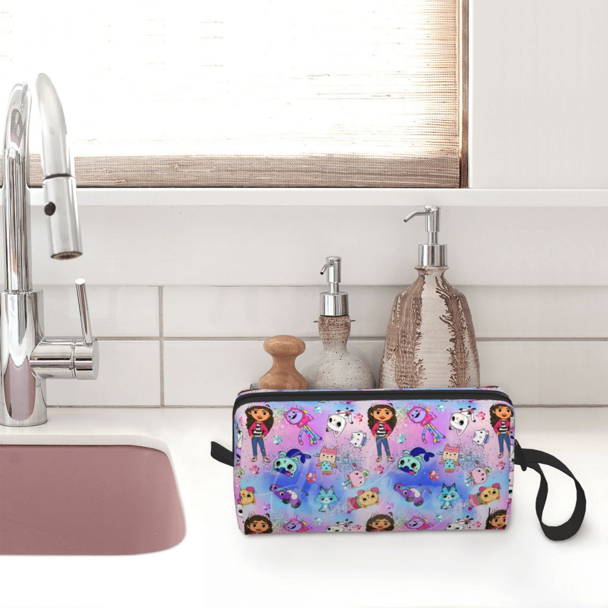Travel Gabbys Dollhouse Patter - Beauty Makeup Kit Box ulasan dan harga