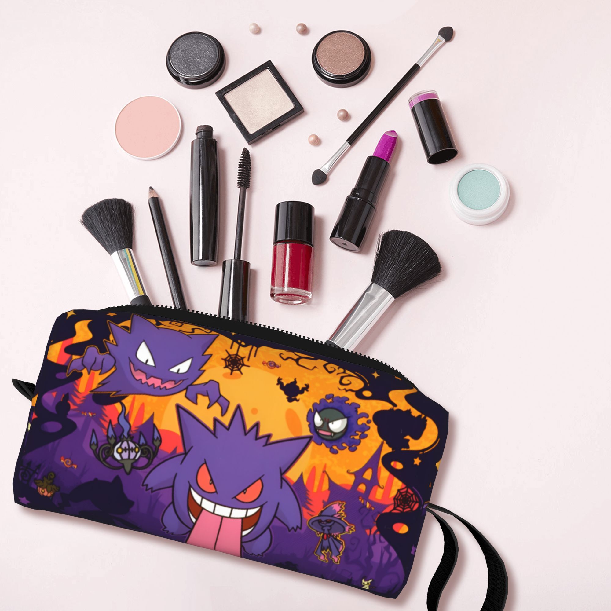 Custom Pokemoned Gengars Toile - Beauty Makeup Kit Box ulasan dan harga