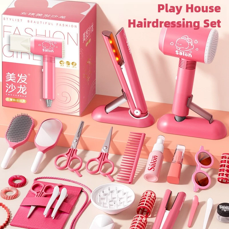 Girls Beauty Salon Set Kids Ha - Beauty Makeup Girl ulasan dan harga