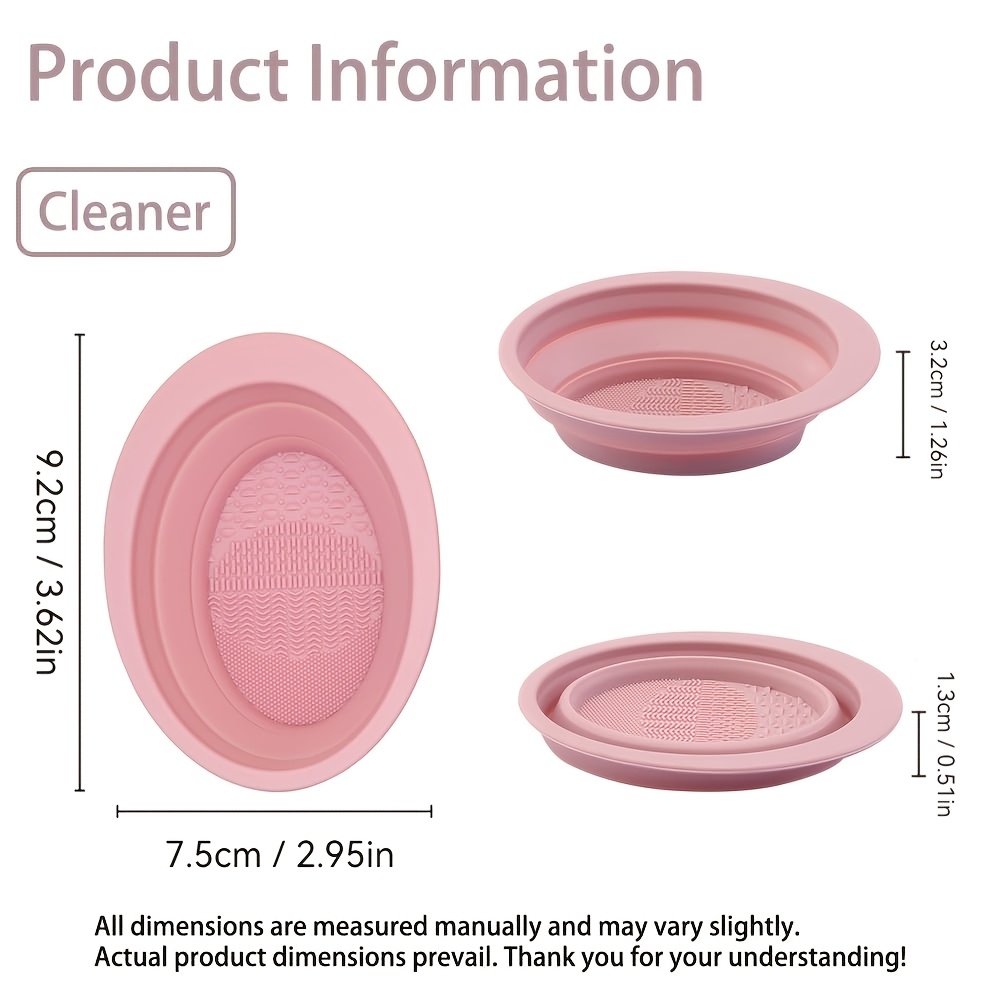 Foldable Silicone Makeup Brush - Beauty Makeup Sponge ulasan dan harga