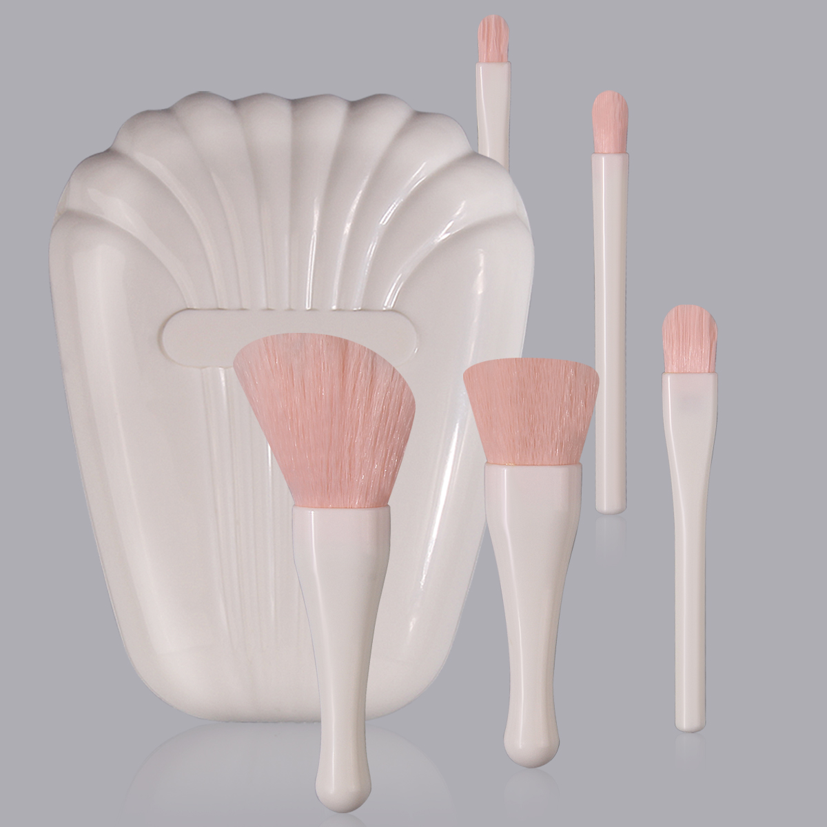 6PCS soft mini shell-shaped bo - Beauty Makeup Kit Box ulasan dan harga