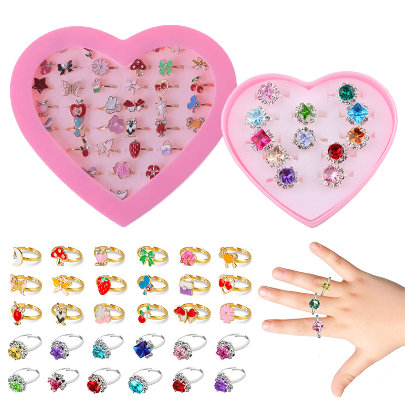 Children Rings Adjustable Exqu - Beauty Makeup For Kids ulasan dan harga
