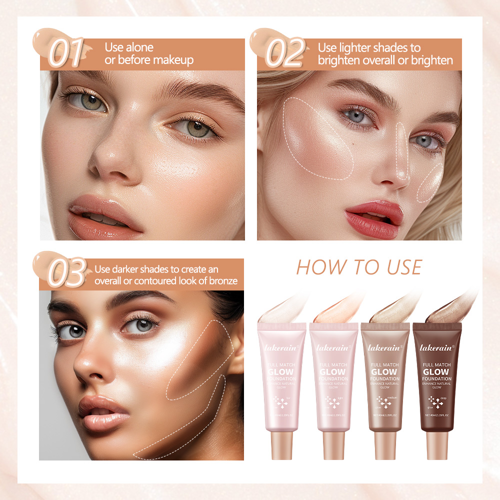 Natural Glow Enhancer Foundati - Body Shimmer Lotion ulasan dan harga