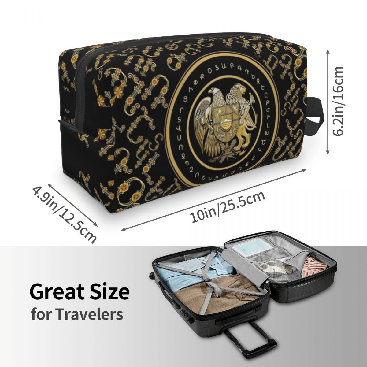 Custom Armenian Coat Of Arms T - Beauty Makeup Kit Box ulasan dan harga