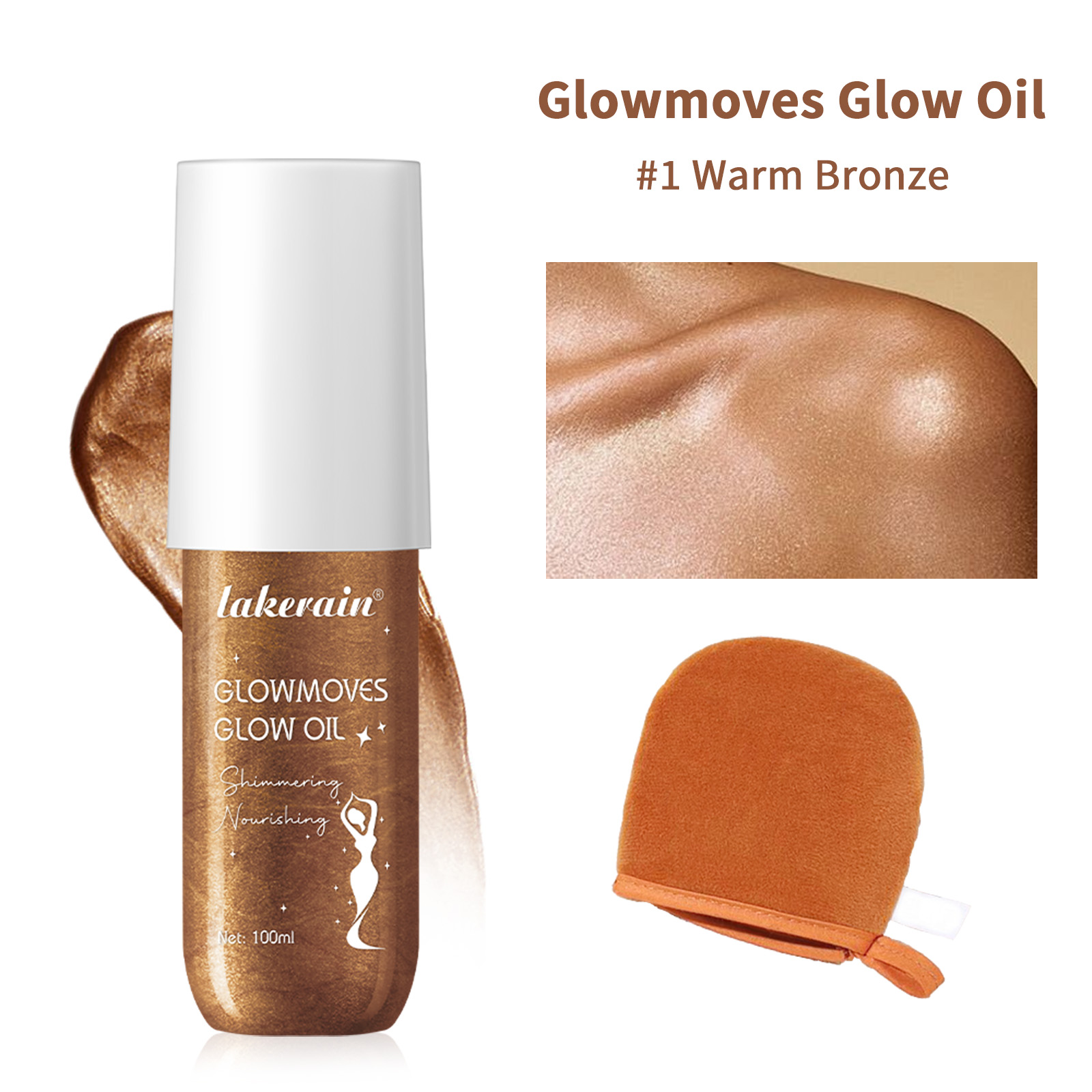 100ml Glow Shimmer Body Lotion - Body Shimmer Lotion ulasan dan harga