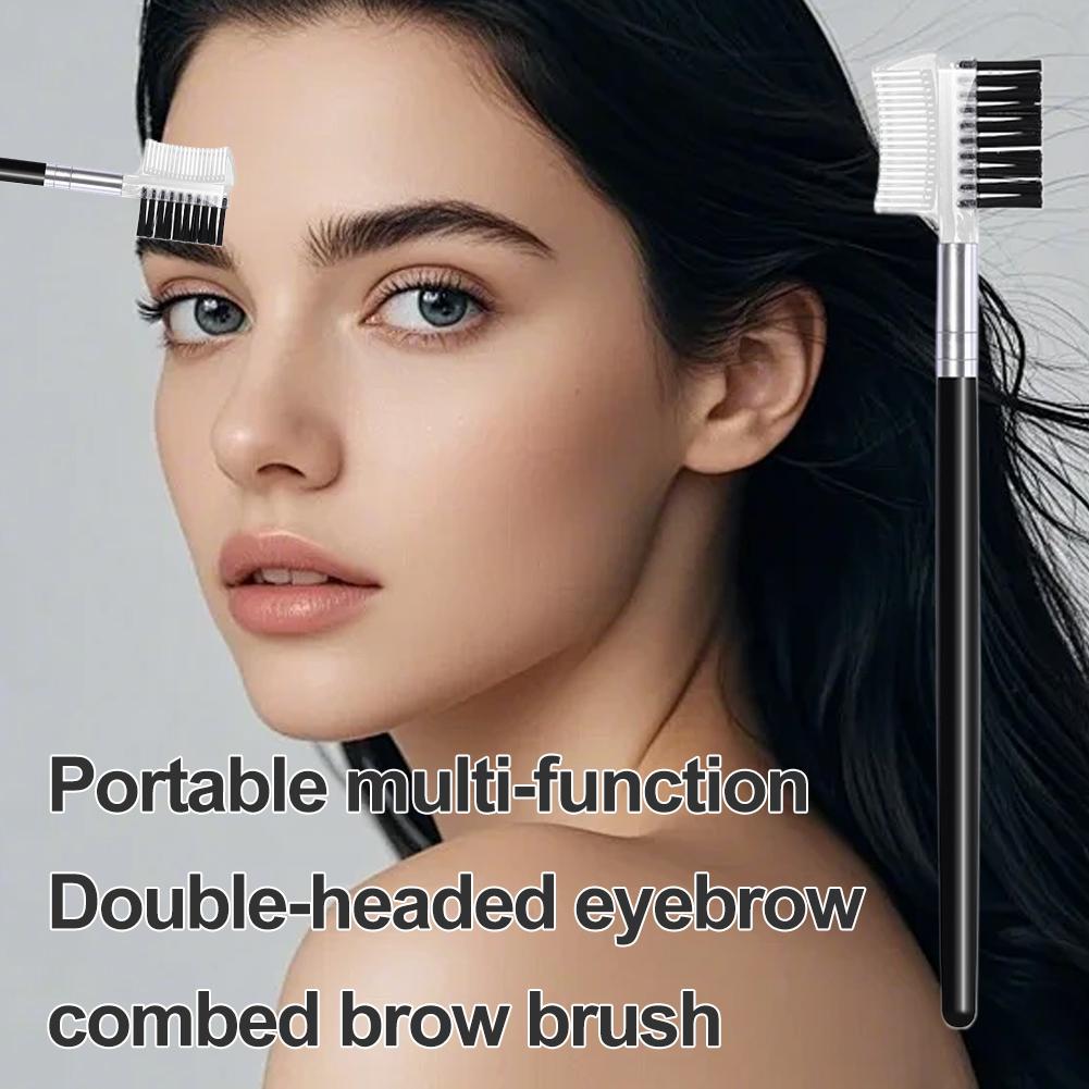 Dual-Headed Eyebrow Comb Makeu - Makeup Beauty Ro ulasan dan harga