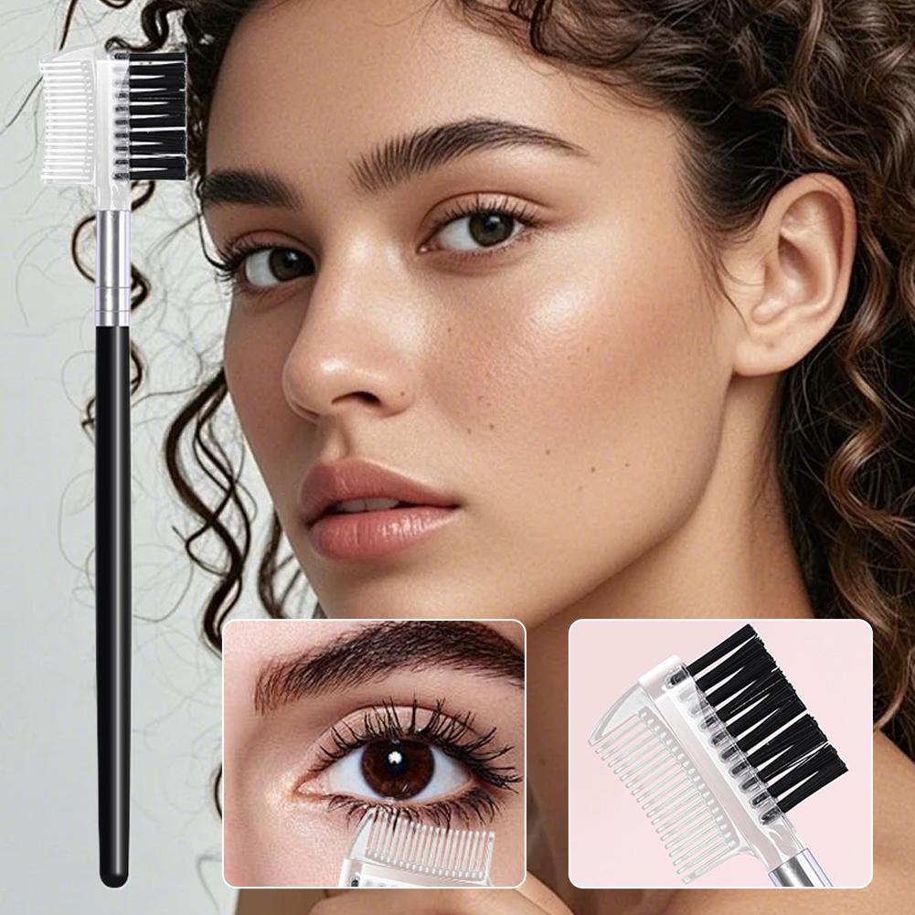 Dual-Headed Eyebrow Comb Makeu - Makeup Beauty Ro ulasan dan harga