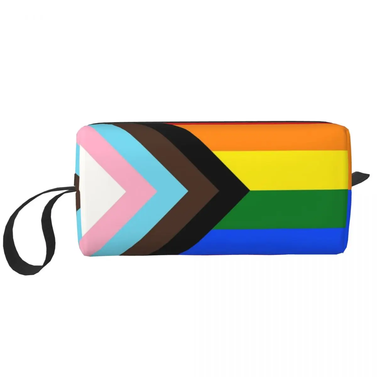 Progress Pride Flag Makeup Bag - Beauty Makeup Kit Box ulasan dan harga