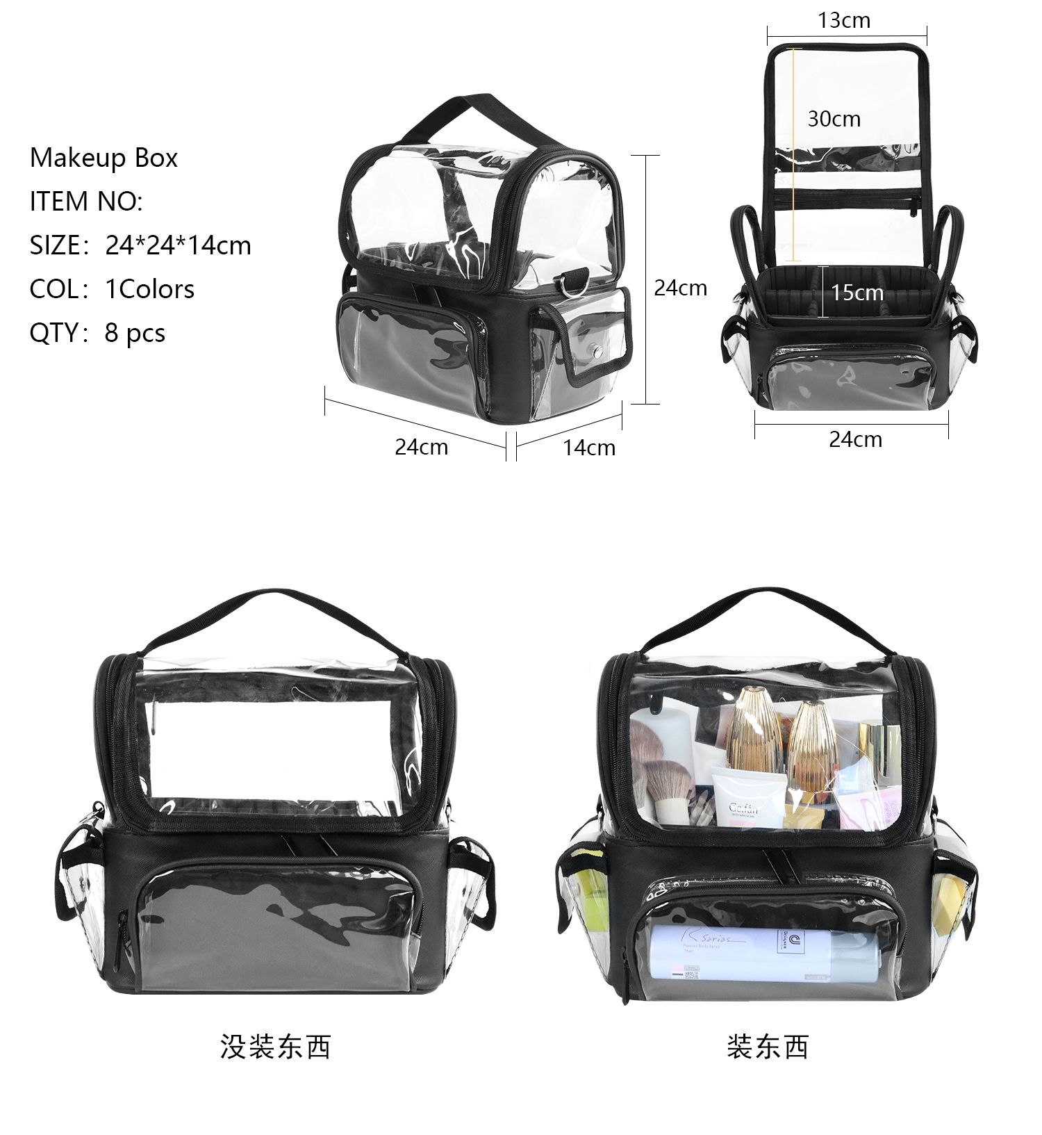 Makeup Brush Holder Backpack M - Makeup Beauty Ro ulasan dan harga