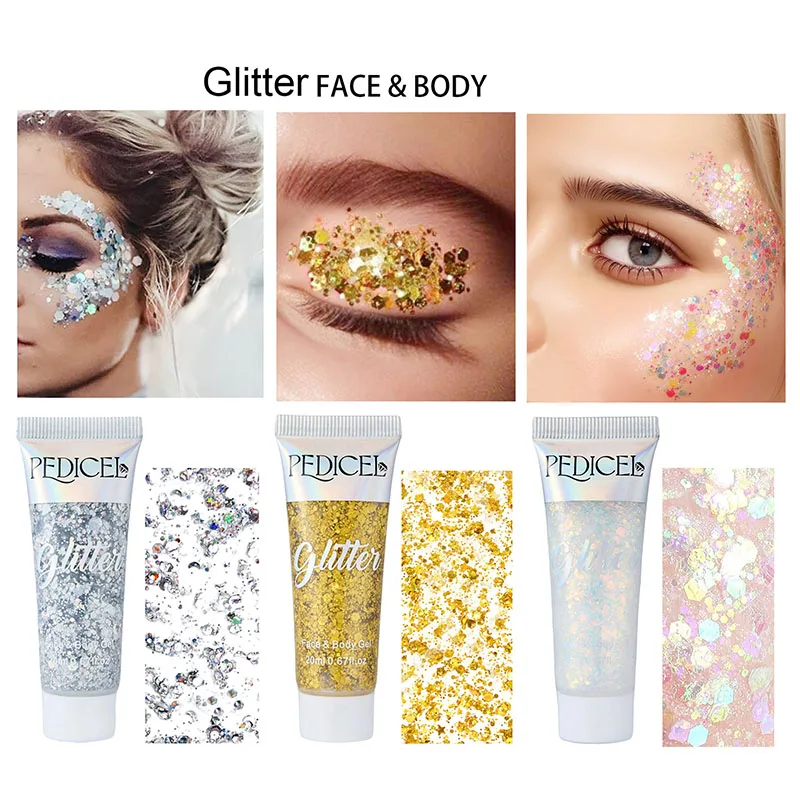 Face Glitter Gel Cream Jewels  - Body Shimmer Lotion ulasan dan harga