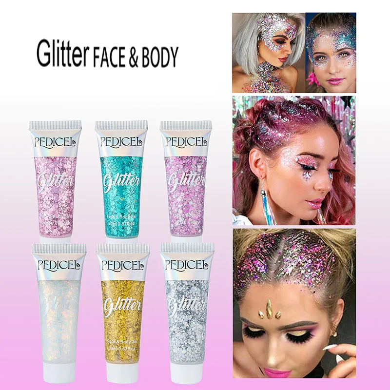Face Glitter Gel Cream Jewels  - Body Shimmer Lotion ulasan dan harga