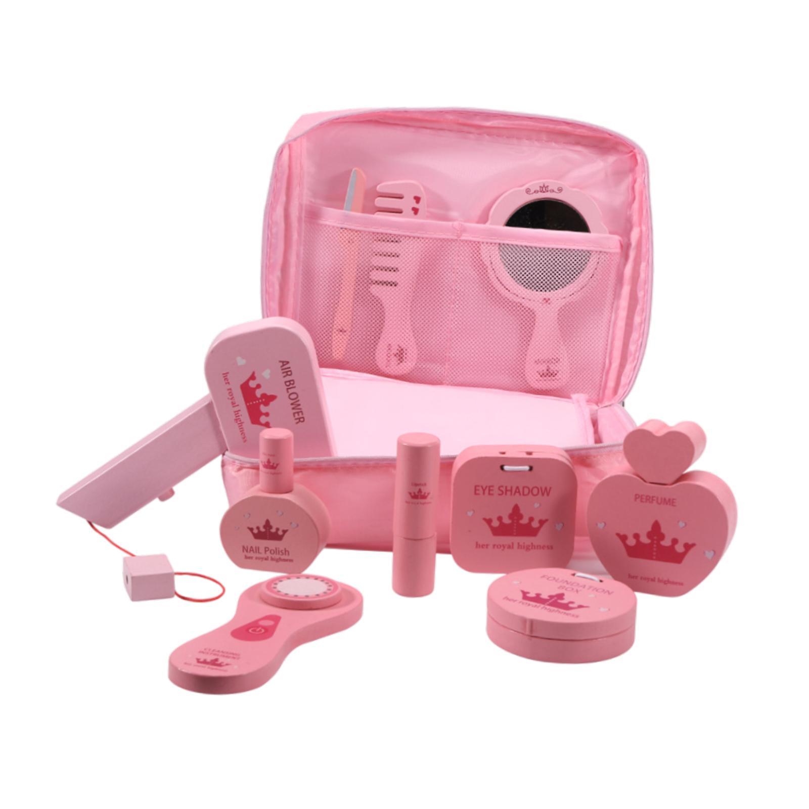 10x Pretend Makeup Kits Wood B - Beauty Makeup For Kids ulasan dan harga