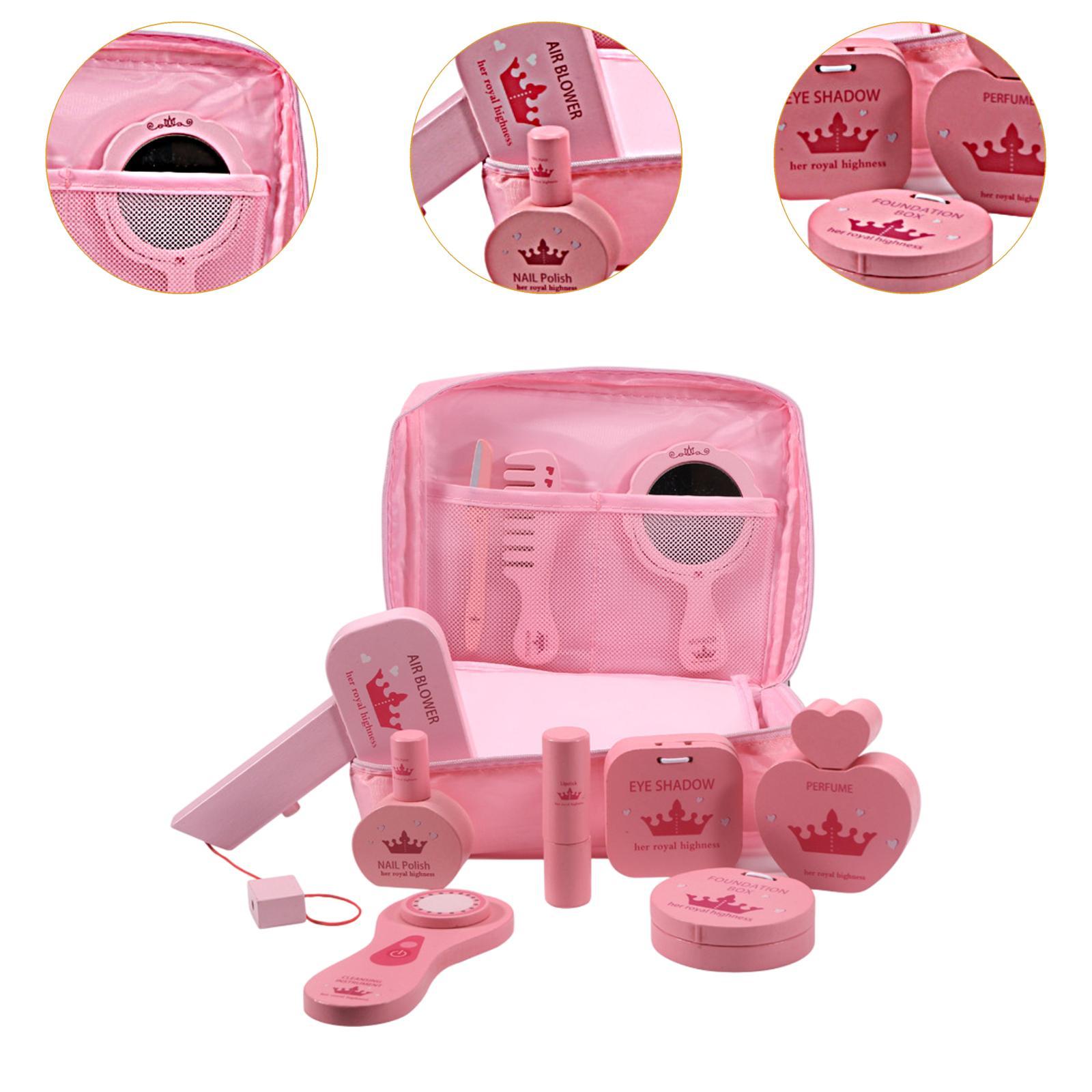 10x Pretend Makeup Kits Wood B - Beauty Makeup For Kids ulasan dan harga