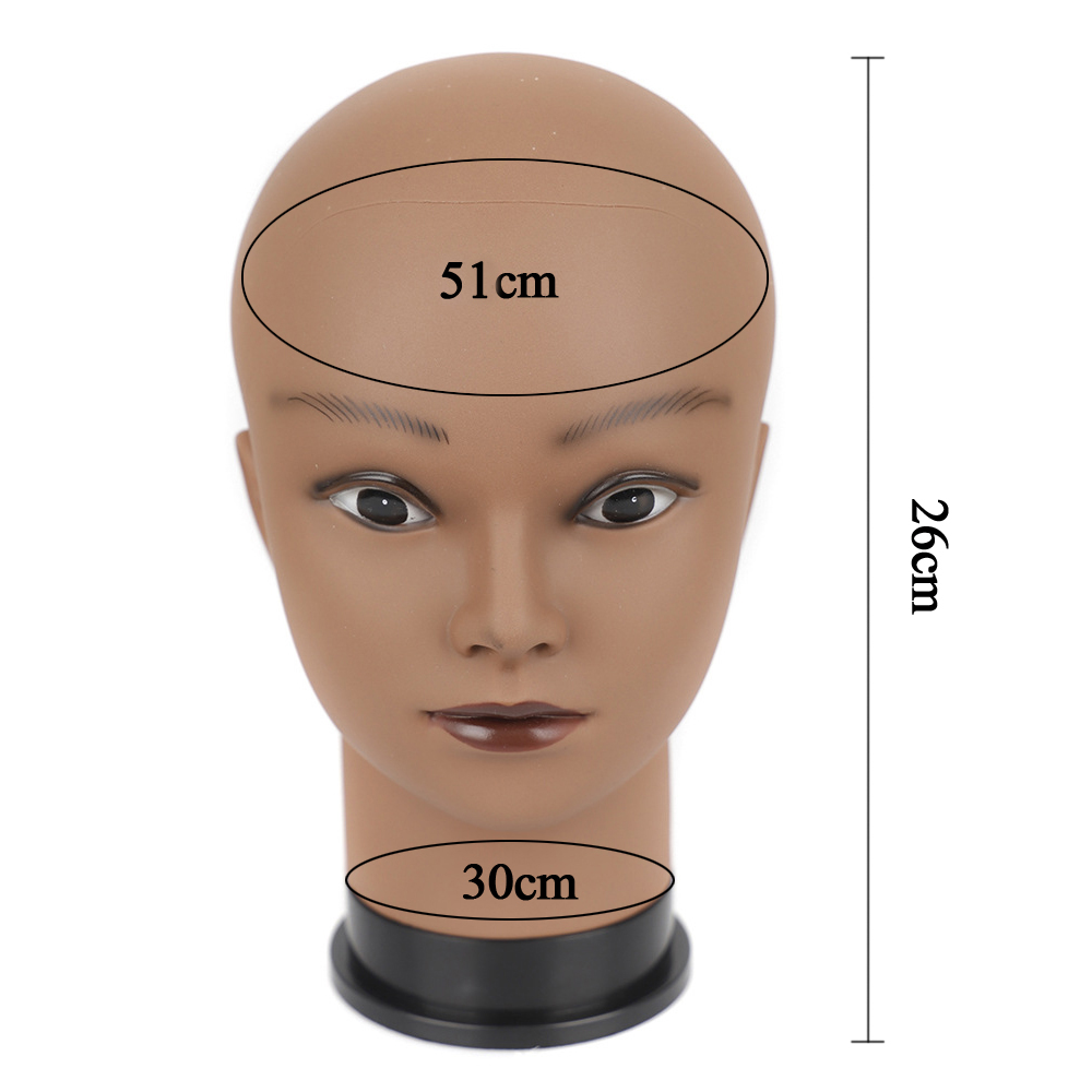 Realistic Female Rubber Head M - Beauty Makeup Training ulasan dan harga