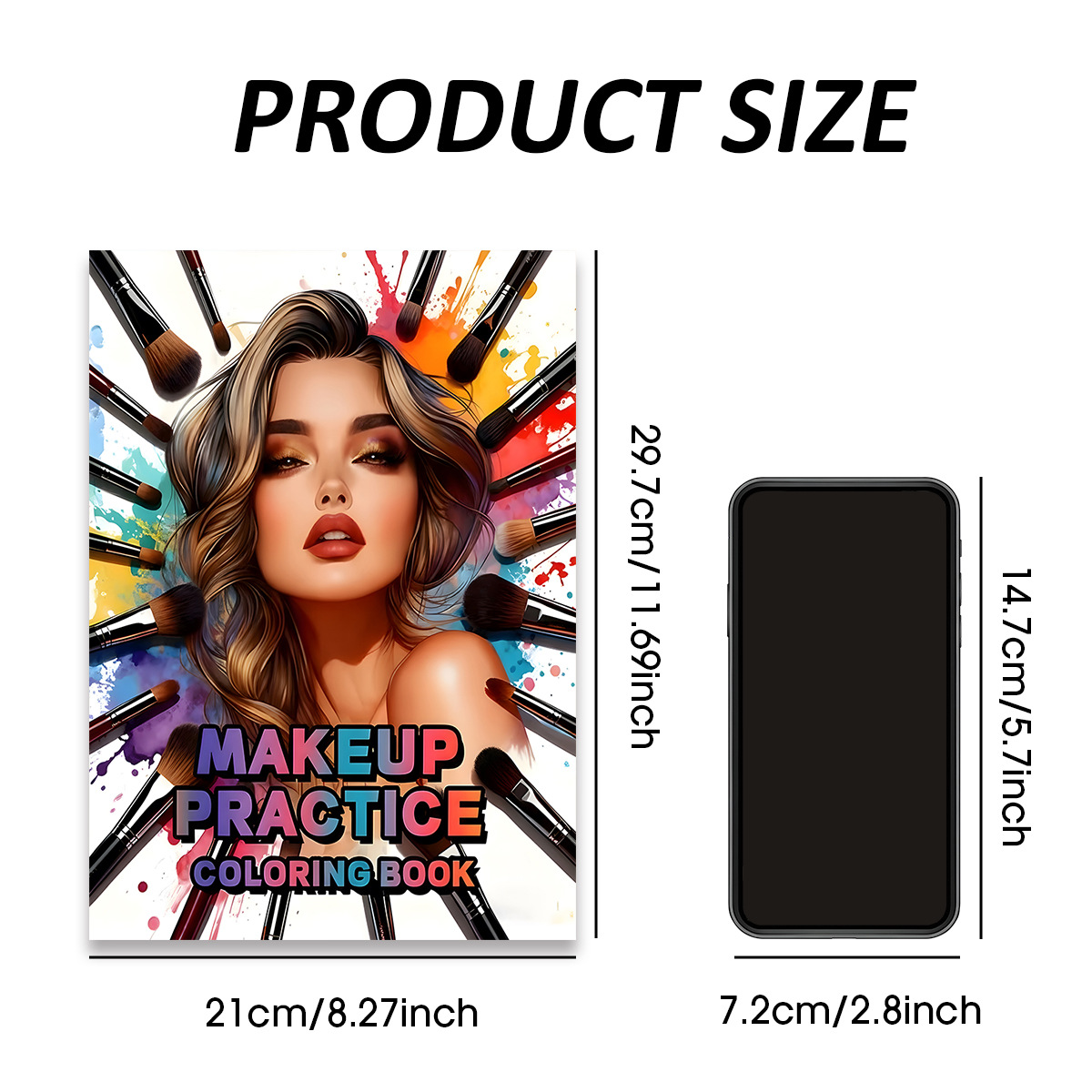 Makeup Practice Coloring Book  - Beauty Makeup Drawing ulasan dan harga