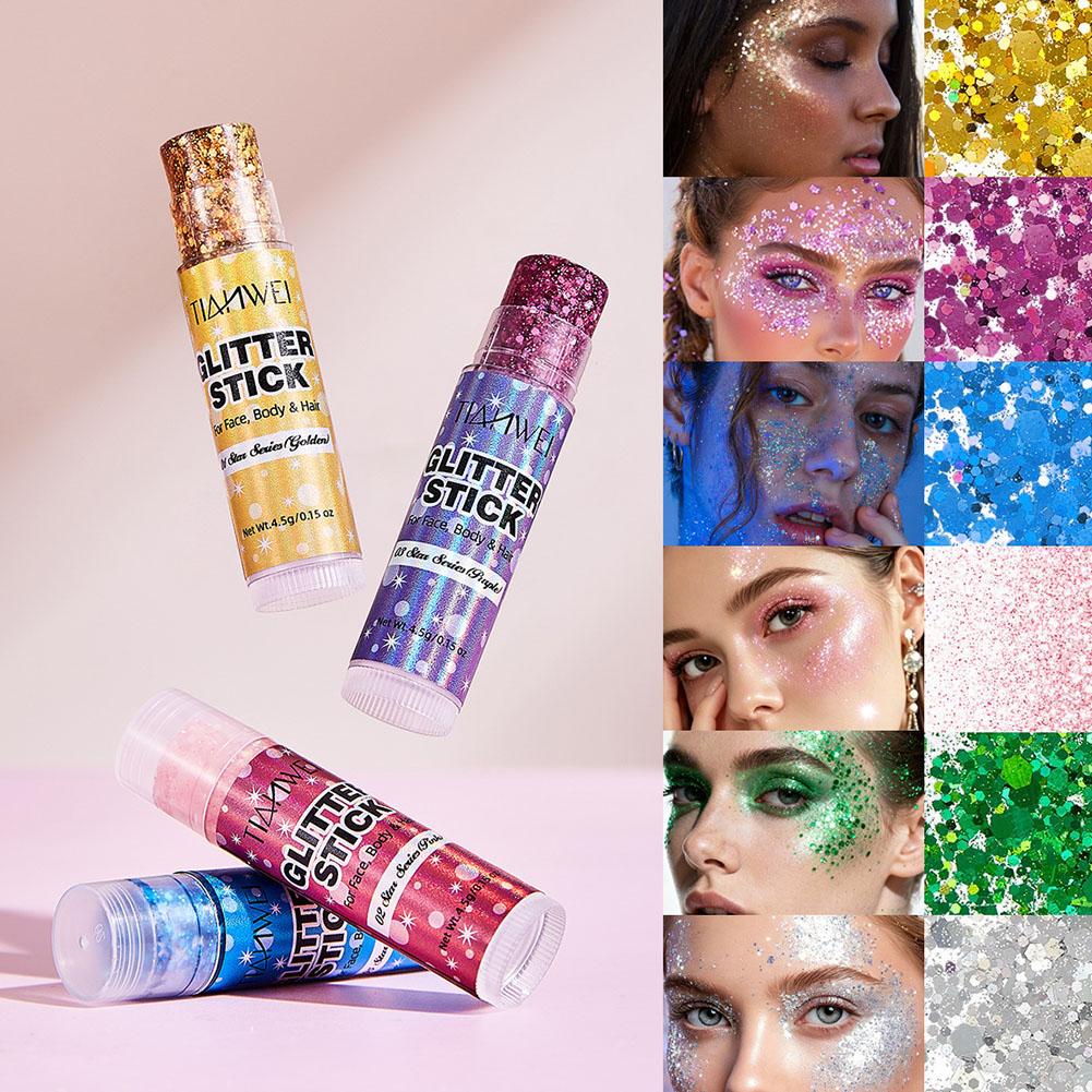 Shimmer Glitter Stick Set Sequ - Body Shimmer Lotion ulasan dan harga