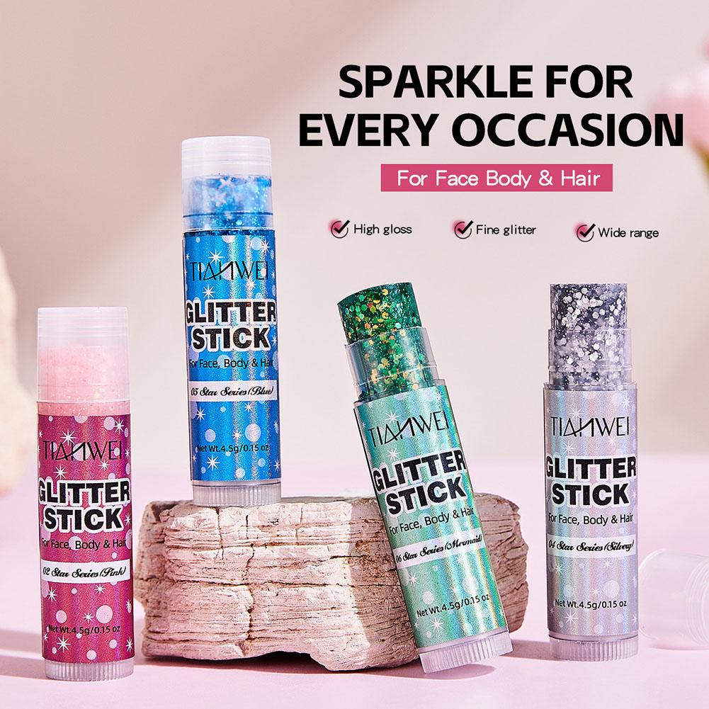 Shimmer Glitter Stick Set Sequ - Body Shimmer Lotion ulasan dan harga