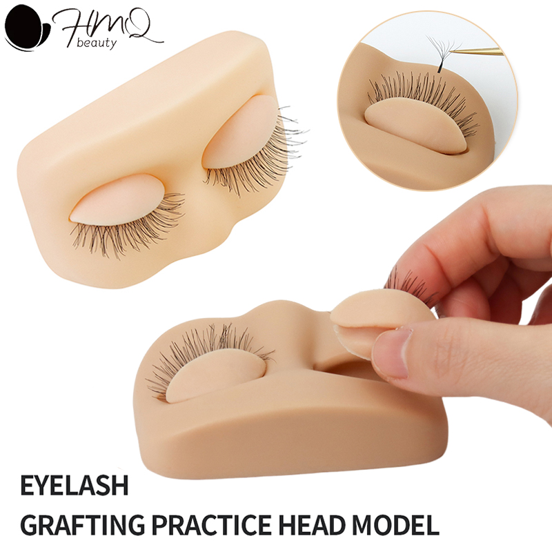 Eyelash Extension Practice Hea - Beauty Makeup Training ulasan dan harga