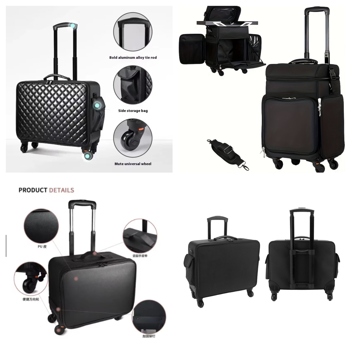 High-Capacity Canvas Makeup Ar - Beauty Makeup Drawing ulasan dan harga