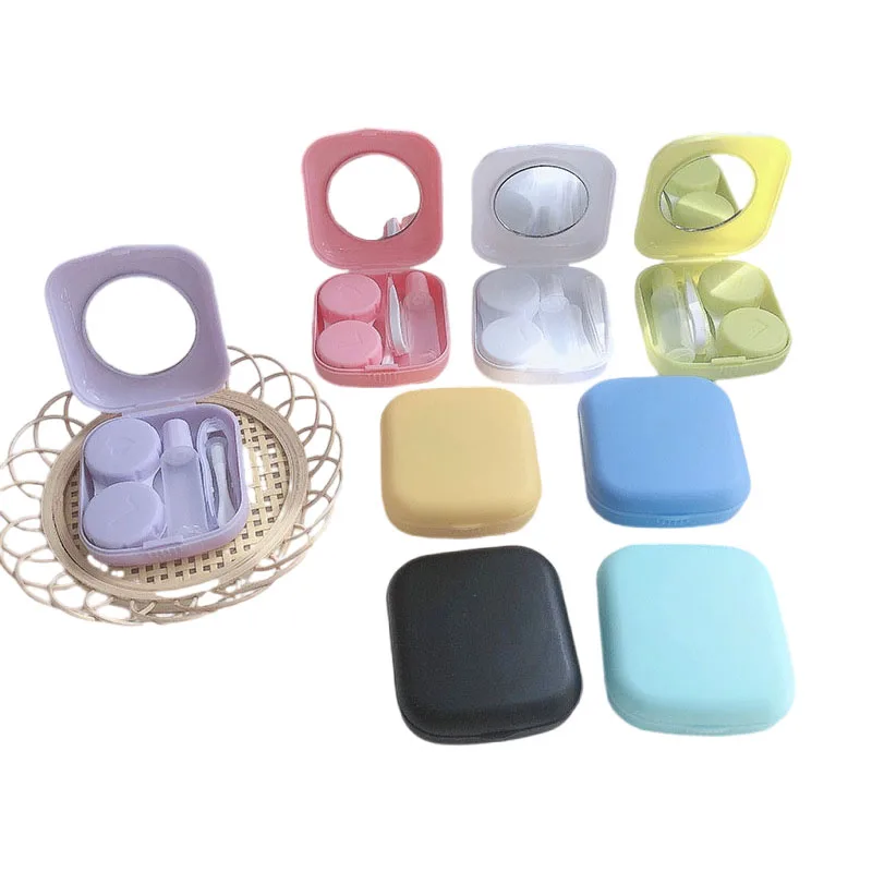 Mini Contact Lens Case Pocket  - Beauty Makeup Kit Box ulasan dan harga
