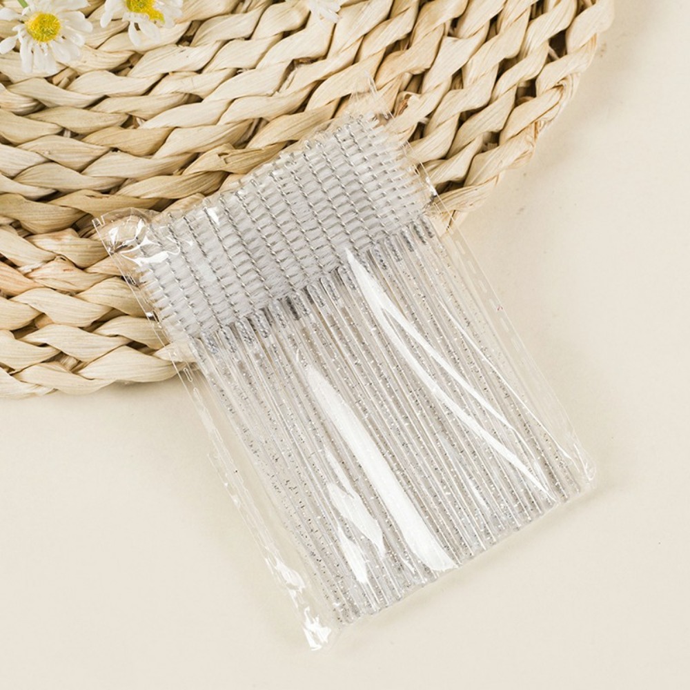 50-100PCS Crystal Eyelash Brus - Makeup Beauty Ro ulasan dan harga