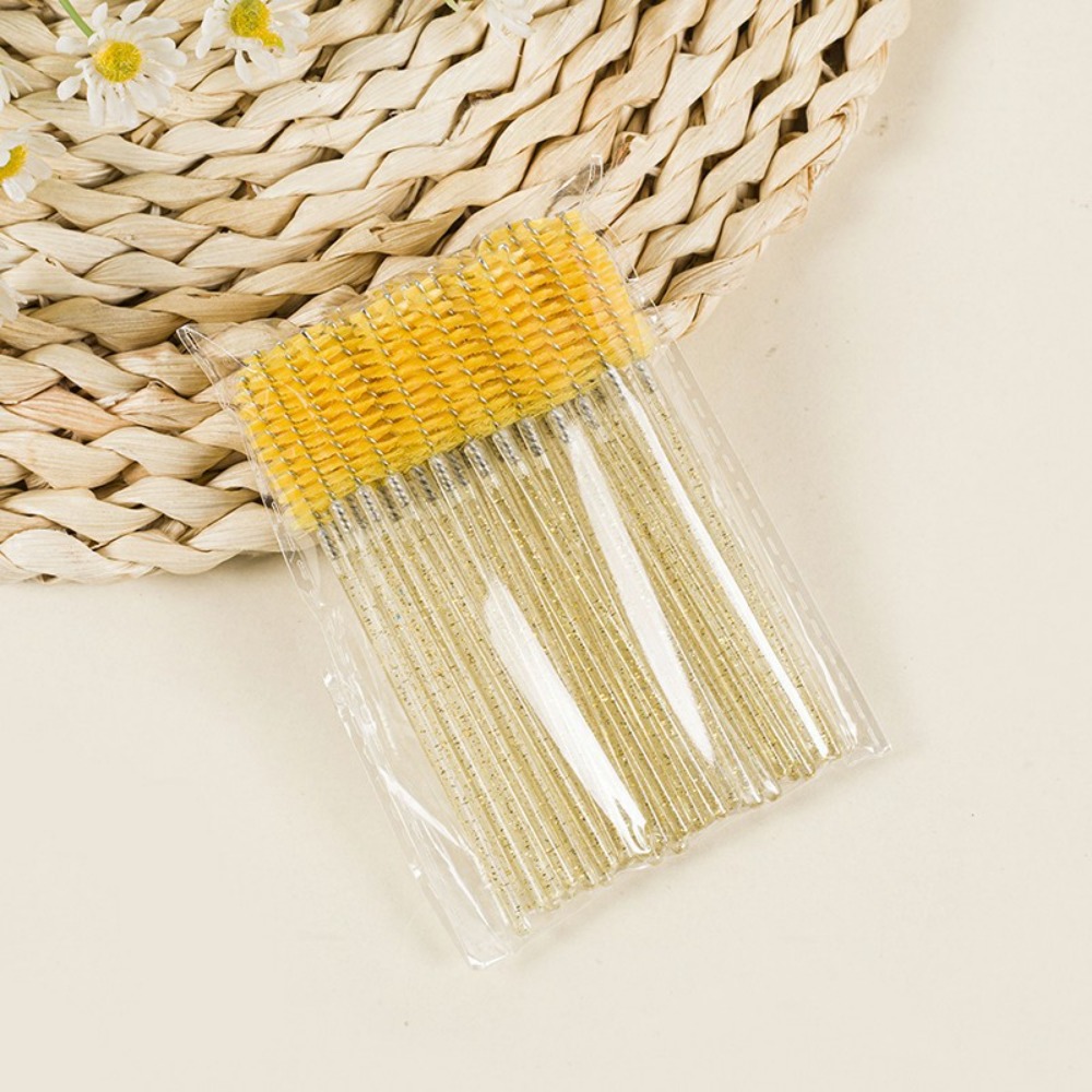 50-100PCS Crystal Eyelash Brus - Makeup Beauty Ro ulasan dan harga