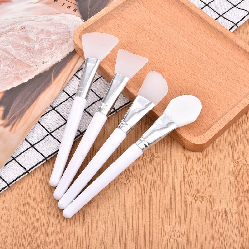 4Pcs/set White Makeup Silicone - Makeup Beauty Ro ulasan dan harga