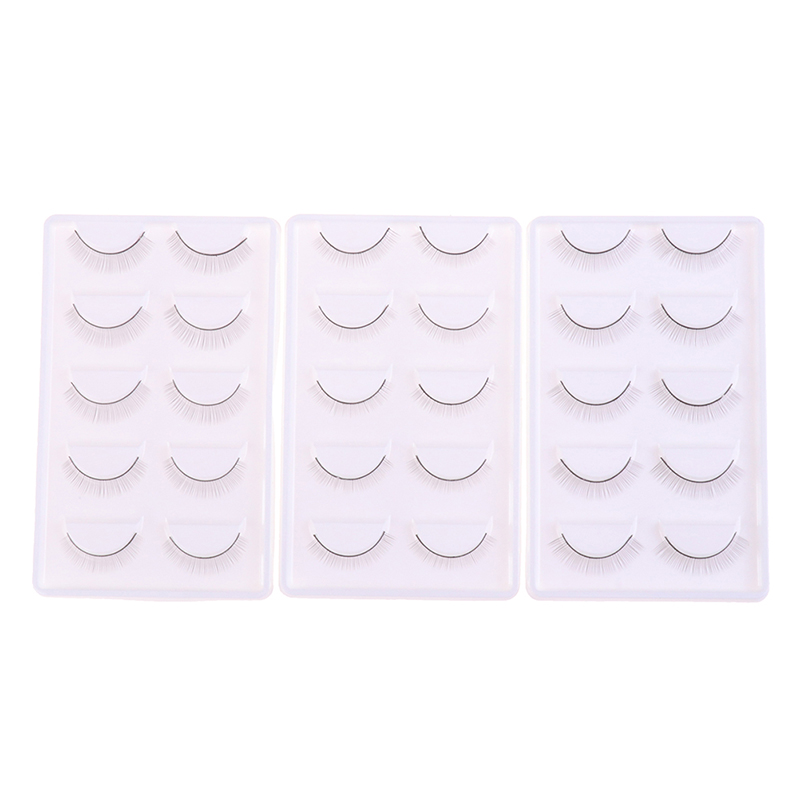 【5Pairs Practice Lashes Eyelas - Beauty Makeup Training ulasan dan harga