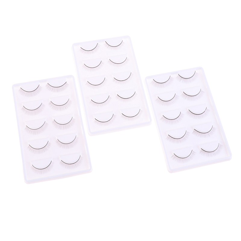 【5Pairs Practice Lashes Eyelas - Beauty Makeup Training ulasan dan harga
